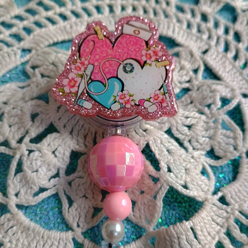 Nurse badge reel